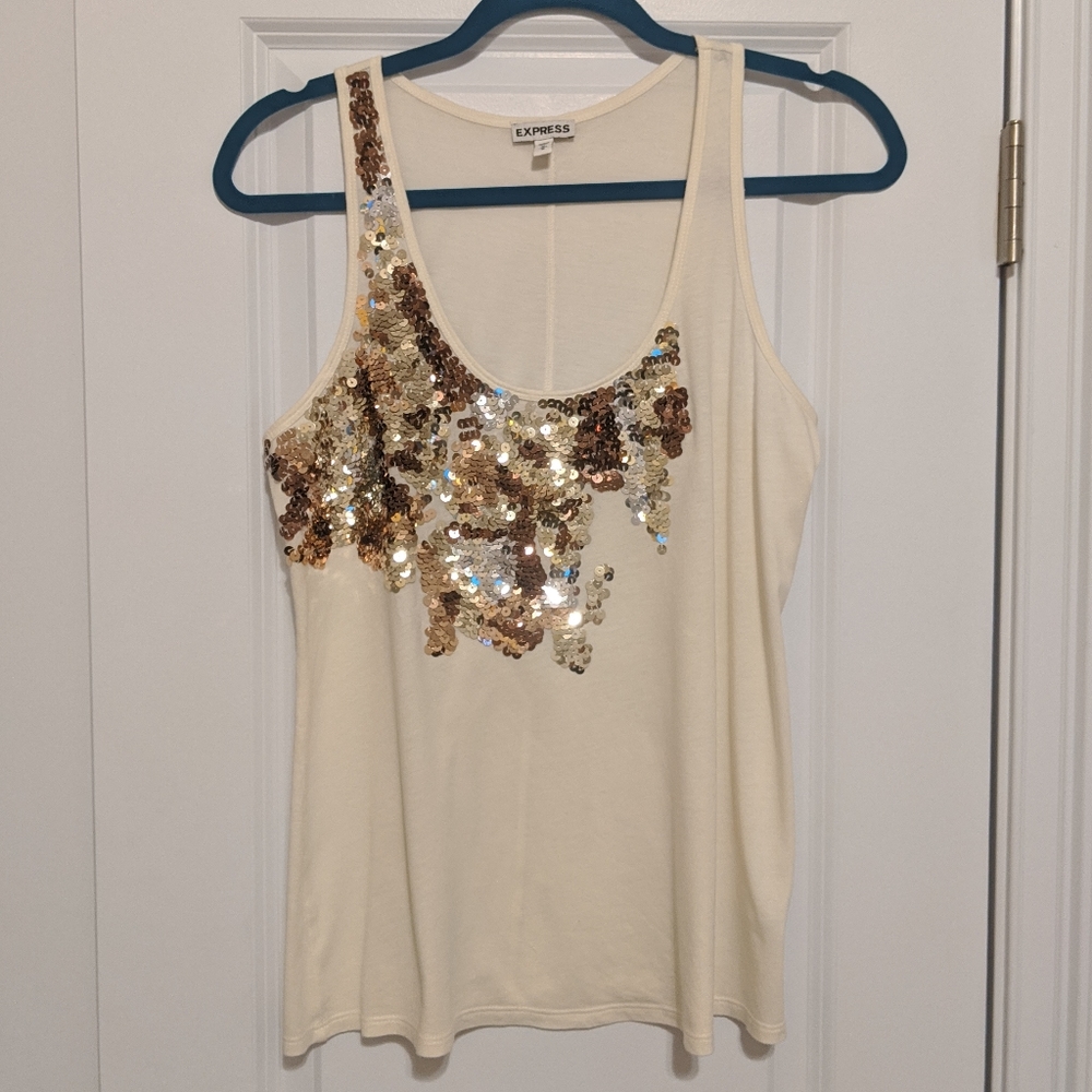 Express Sequin Tank